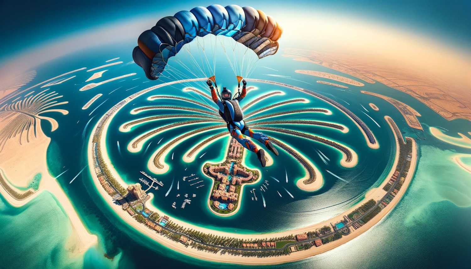 Amazing experience: Skydive Palm Jumeirah